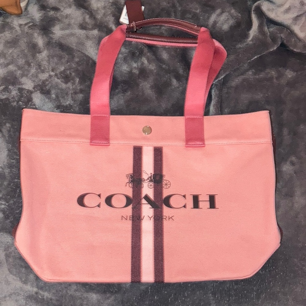 Coach Canvas Tote